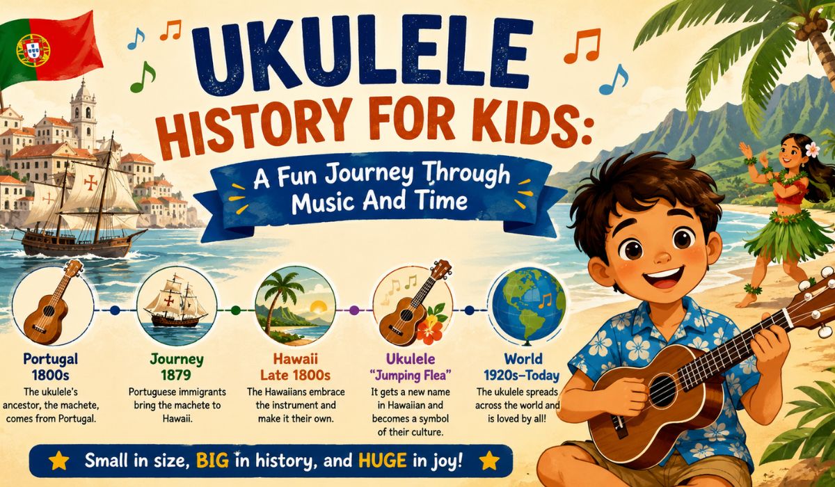 ukulele history for kids